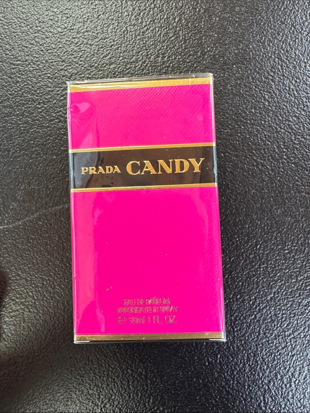 Prada Candy perfume- Bright Pink with Black & Gold Band 🎉FINAL PRICE DROP🎉🎉